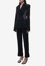 Getty Single-Breasted Blazer in Wool Blend