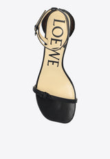 Petal 40 Brush Heel Leather Sandals