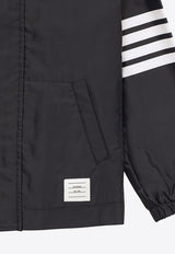 Boys 4-bar Stripes Nylon Jacket