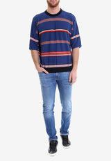 Nuur Striped Crewneck T-shirt