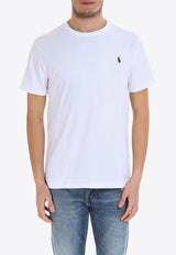 Logo Embroidered Basic T-shirt