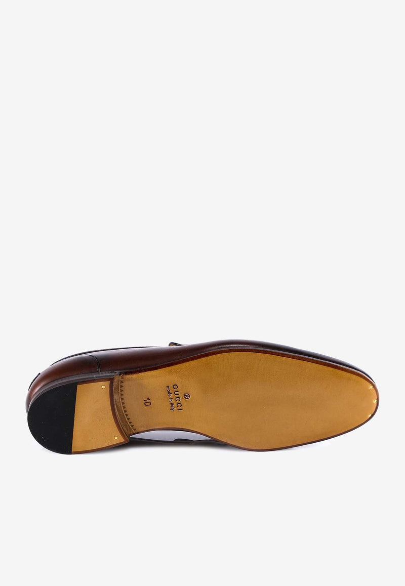 Jordaan Horsebit Leather Loafers