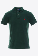 Logo Embroidered Polo T-shirt