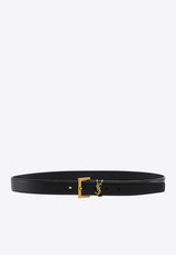 Cassandre-Logo Leather Belt