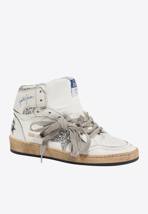Sky-Star High-Top Leather Sneakers