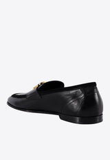 Ariosto Leather Cross-Over Loafers