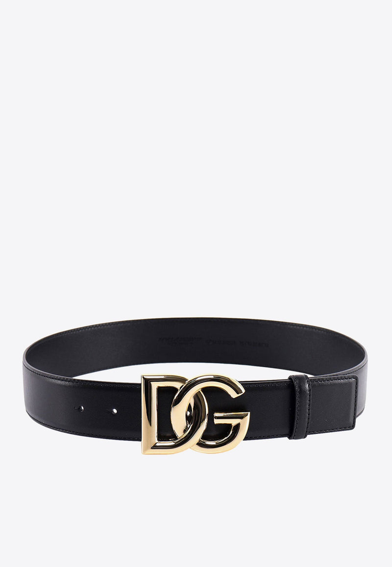 DG Buckle Leather Belt