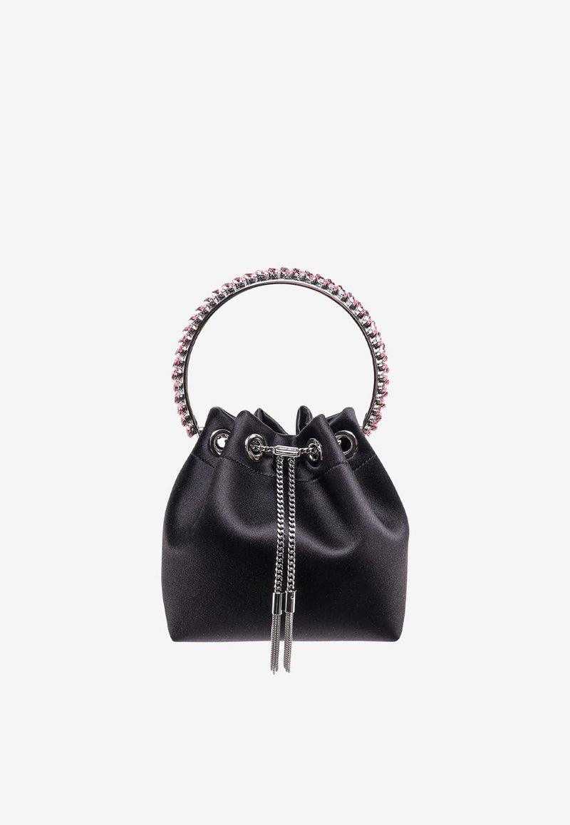 Bon Bon Satin Bucket Bag