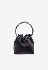 Bon Bon Satin Bucket Bag