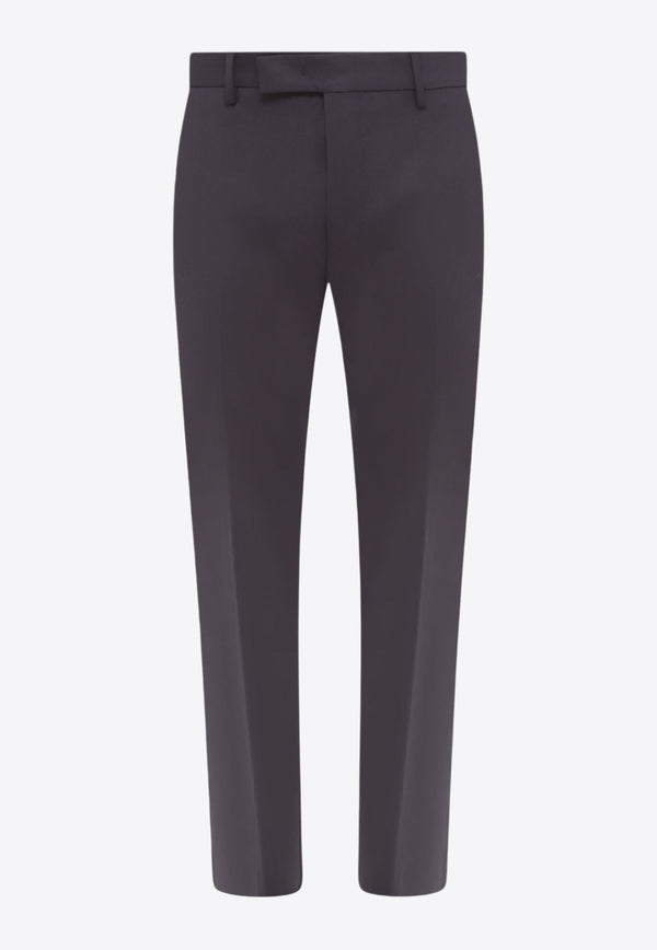 Edge Straight-Leg Tailored Pants