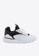 Court Tech Leather Low-Top Sneakers