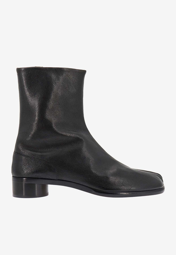 Tabi Leather Ankle Boots