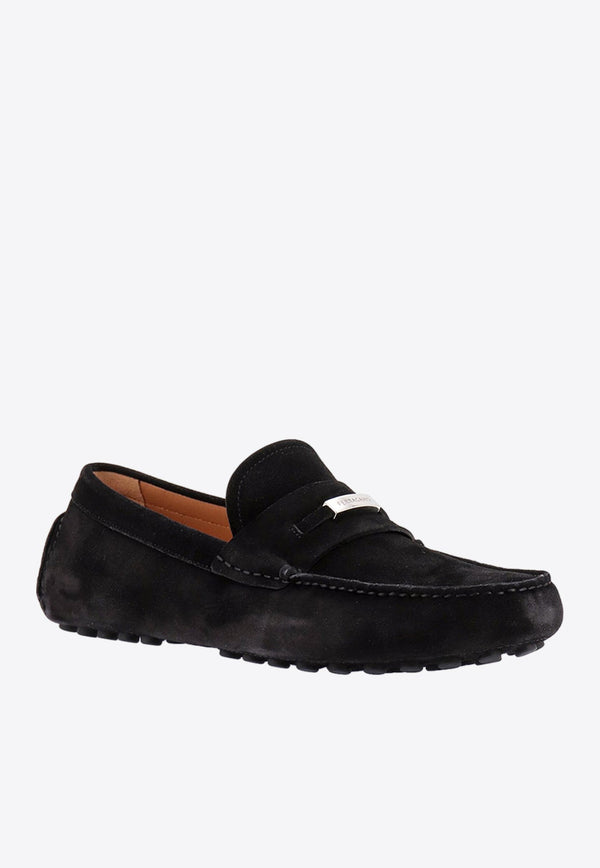 Penny Suede Loafers