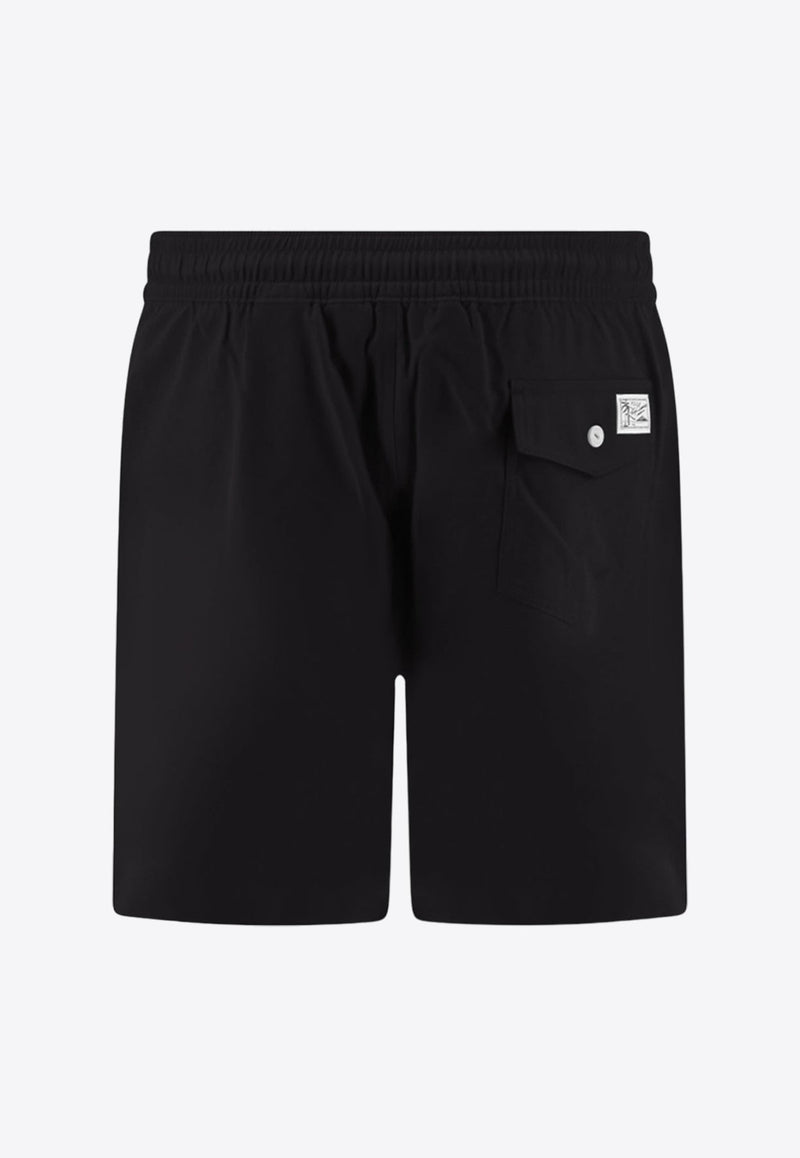 Logo-Embroidered Swim Shorts