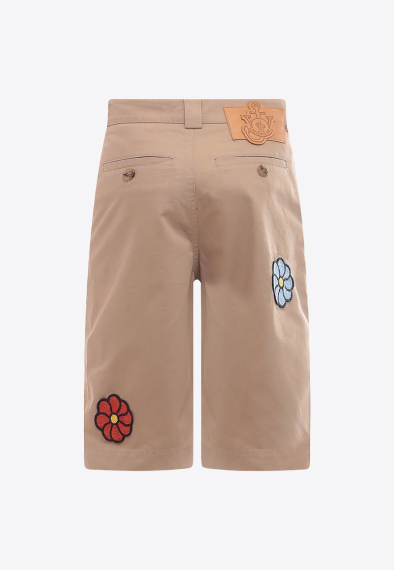 Floral Patch Chino Shorts