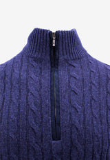 Treccia Cable-Knit Sweater
