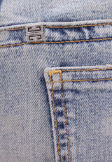 Logo Monogram Flared Jeans