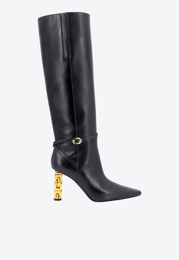 G Cube 80 Knee-High Leather Boots