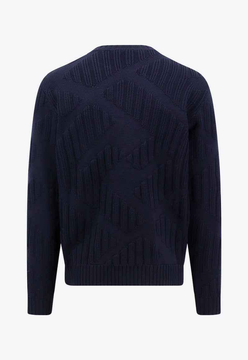 FF Jacquard Wool Sweater