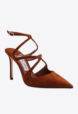 Azia 105 Pointed Suede Pumps