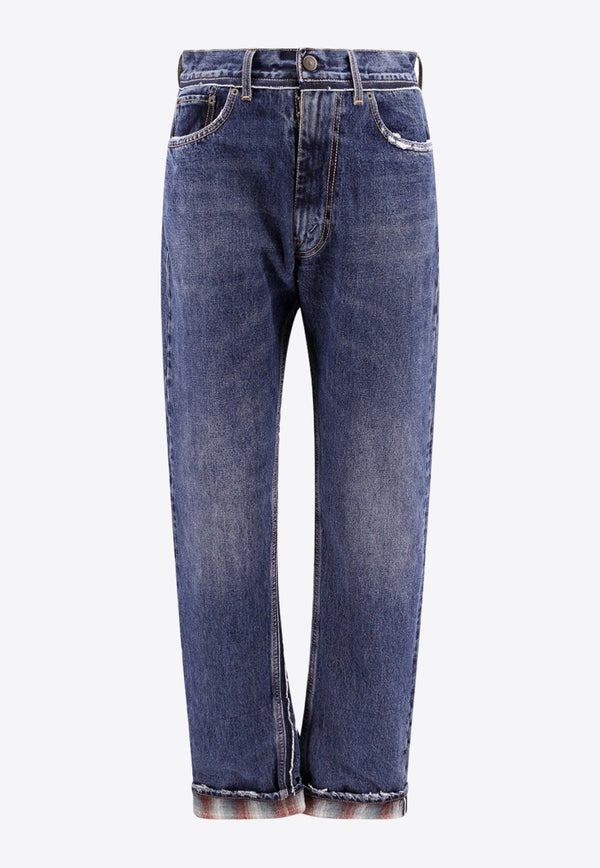 Basic Straight-Leg Jeans