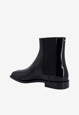 Tabi Leather Ankle Boots