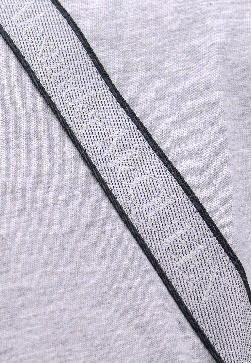 Harness Logo Tape Crewneck T-shirt