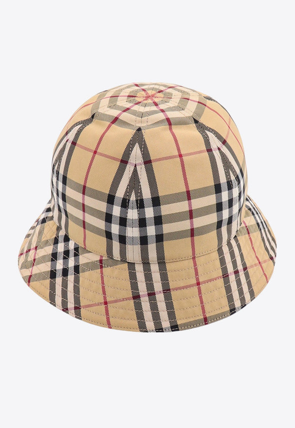 Checked Bucket Hat