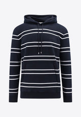 Striped Hooded Sweatshirt