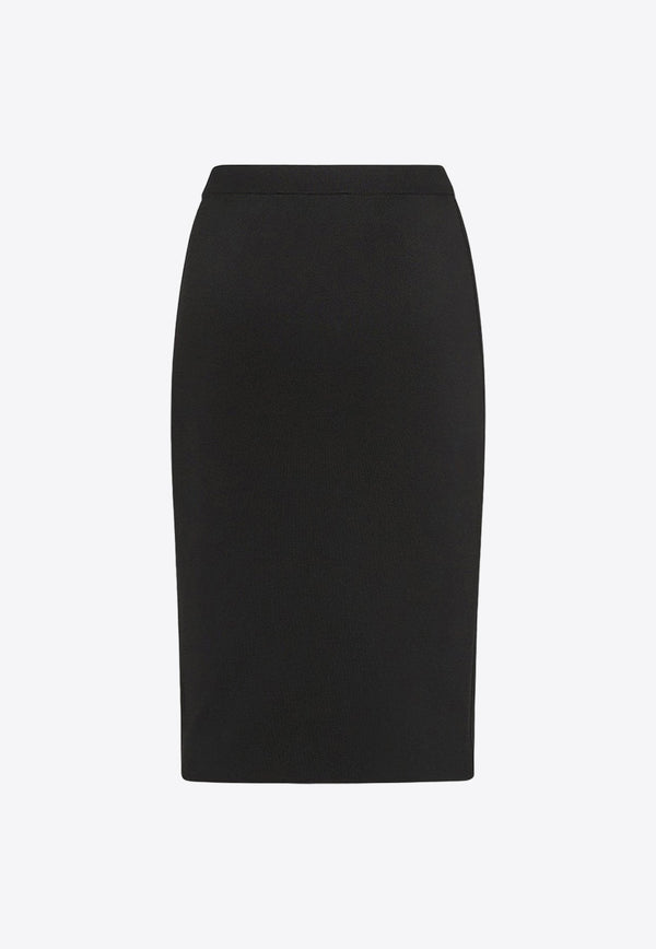 Knee-Length Pencil Skirt