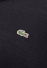 X Lacoste Asymmetric Wool Sweater