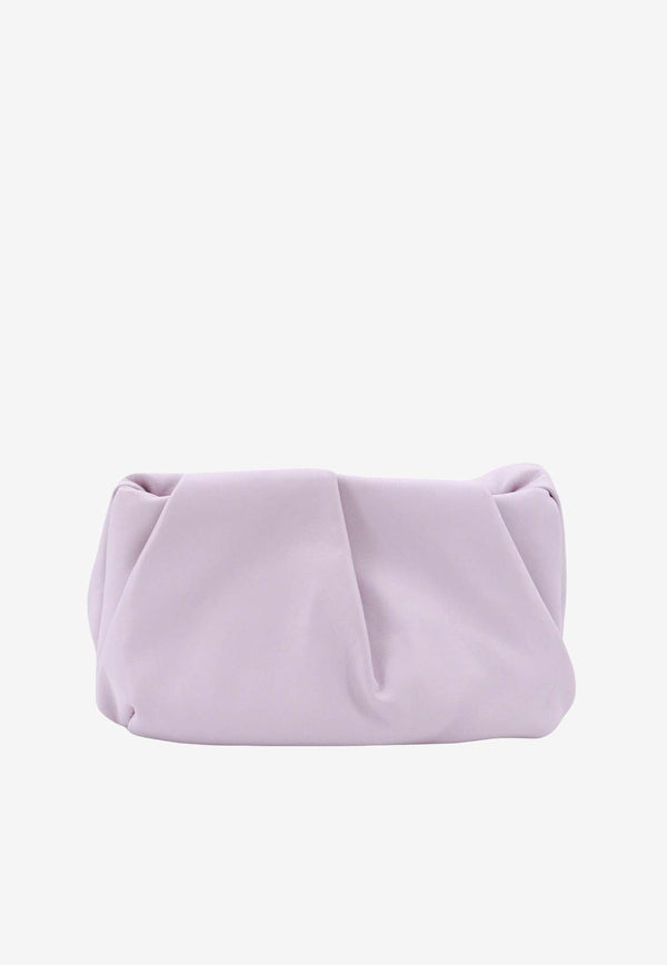 Rose Leather Clutch