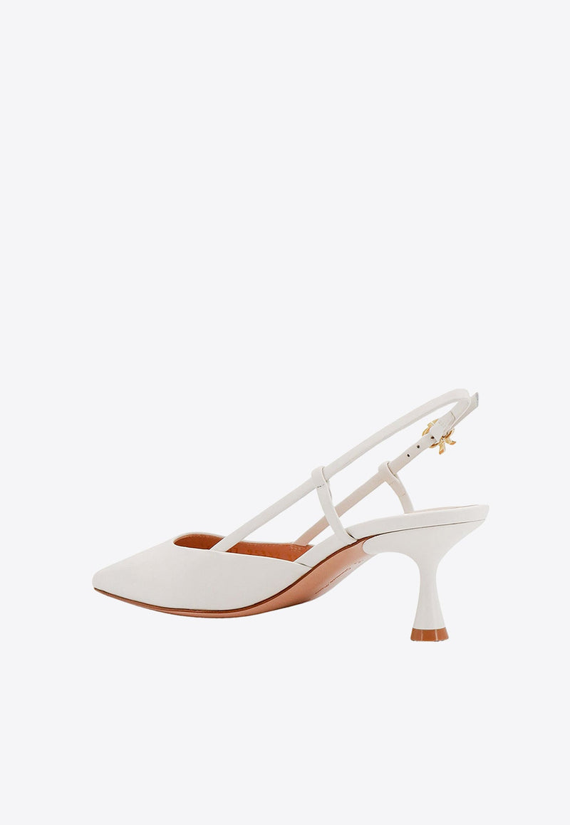 Ascent 55 Slingback Pumps in Calf Leather