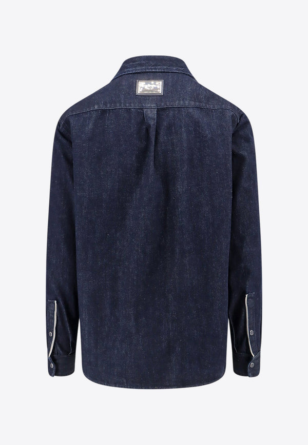 Selvedge Long-Sleeved Denim Shirt