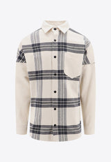 Curve Logo Checked Shirt