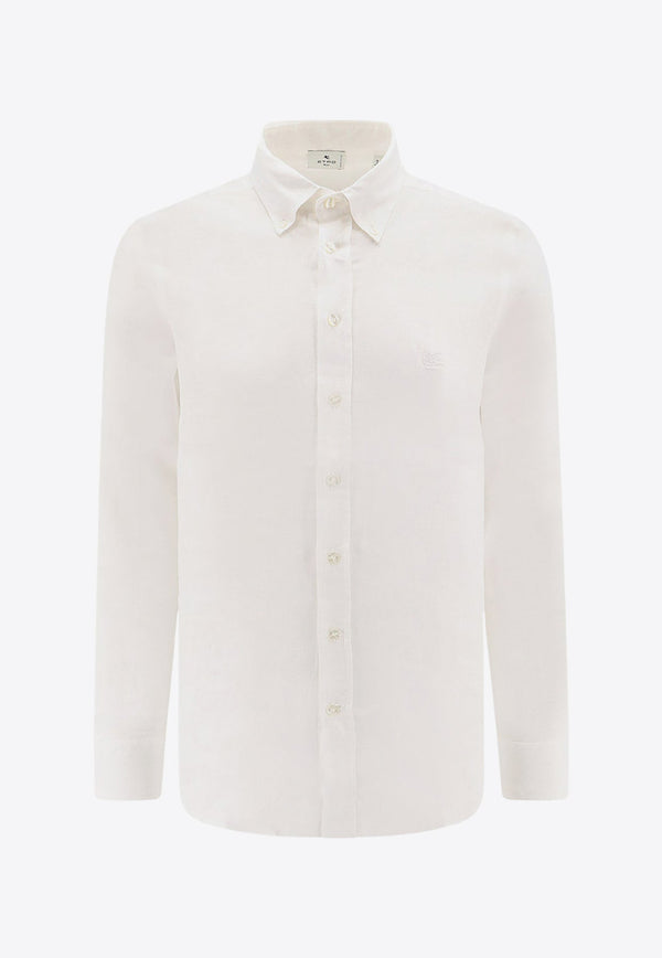 Long-Sleeved Button-Down Shirt