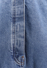 Long-Sleeved Denim Shirt