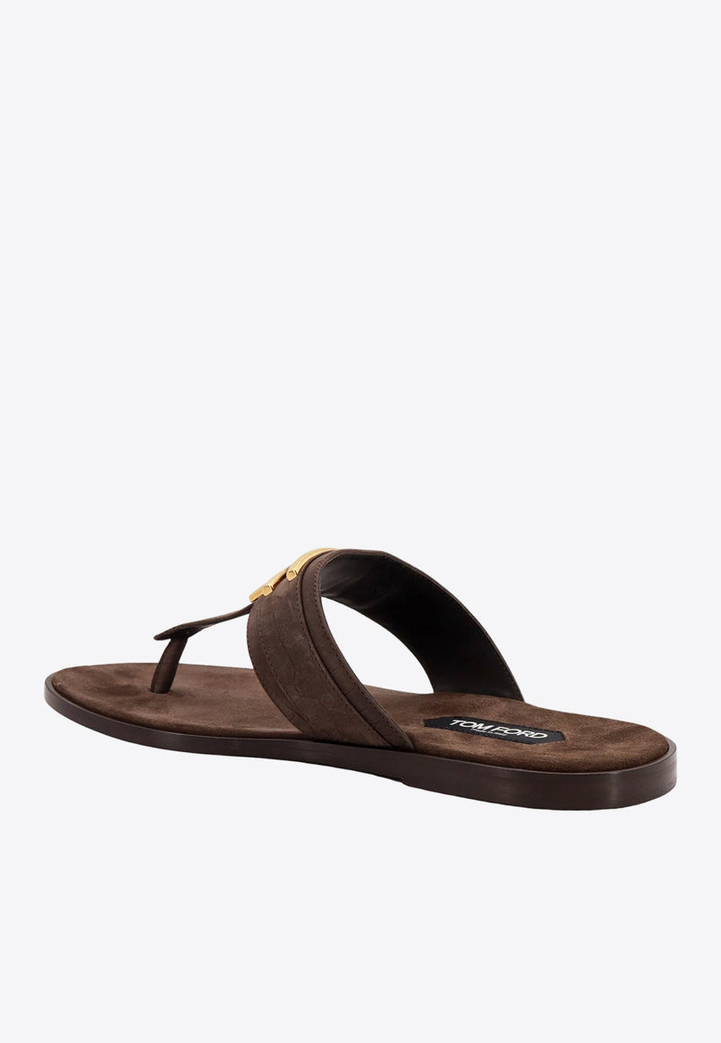 Brighton Suede Sandals