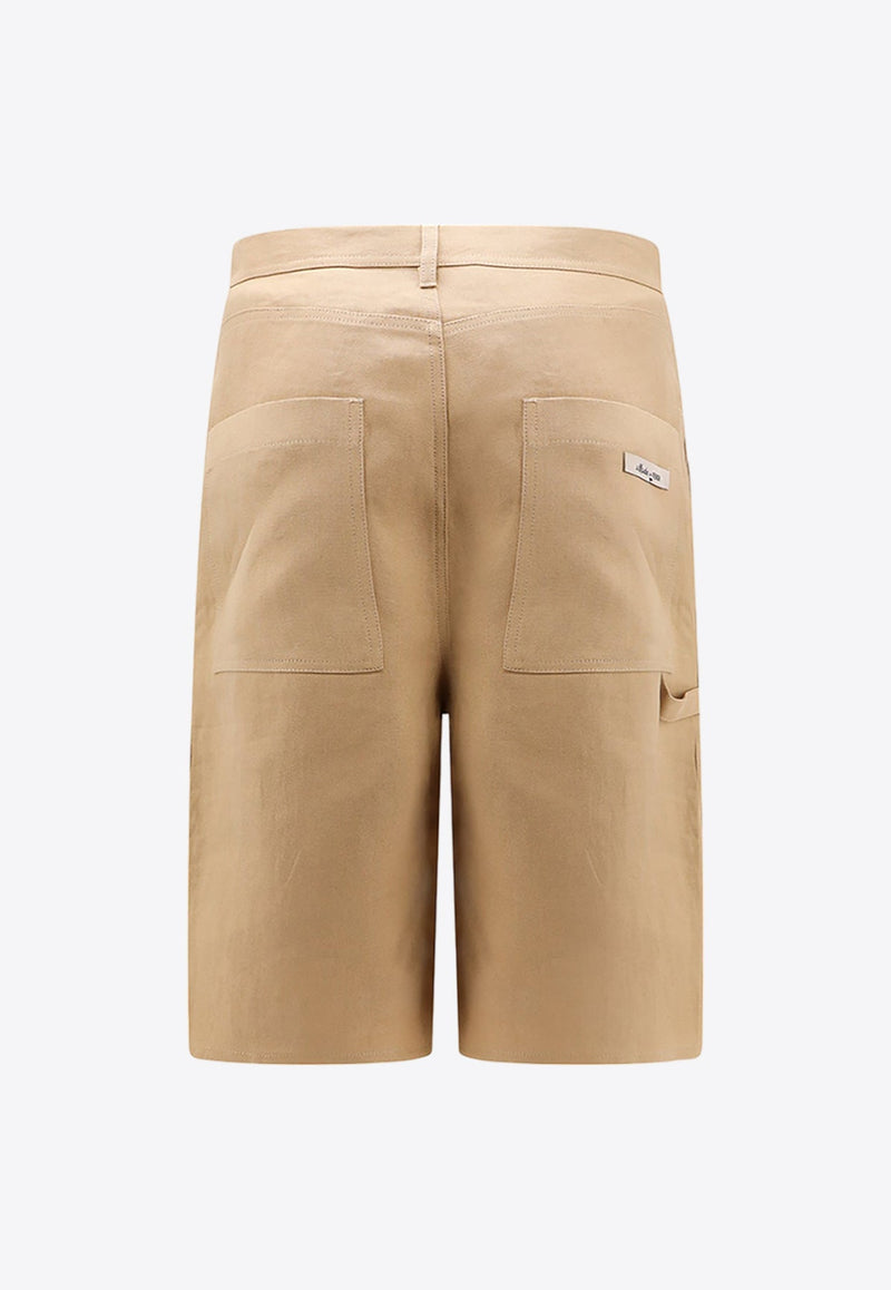 Logo Patch Bermuda Shorts