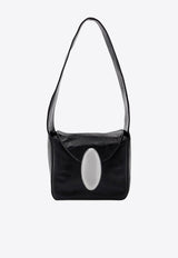 Small Dome Leather Shoulder Bag