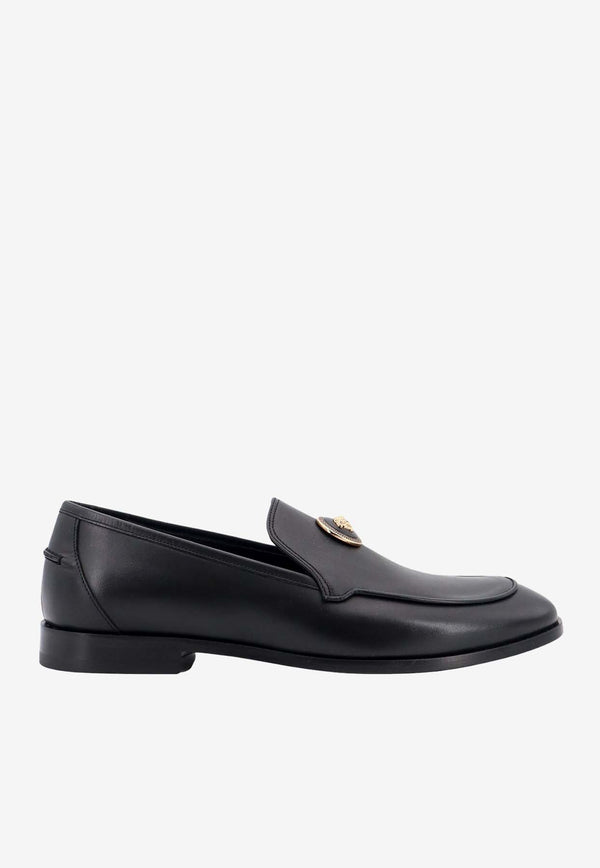 La Medusa Calf Leather Loafers