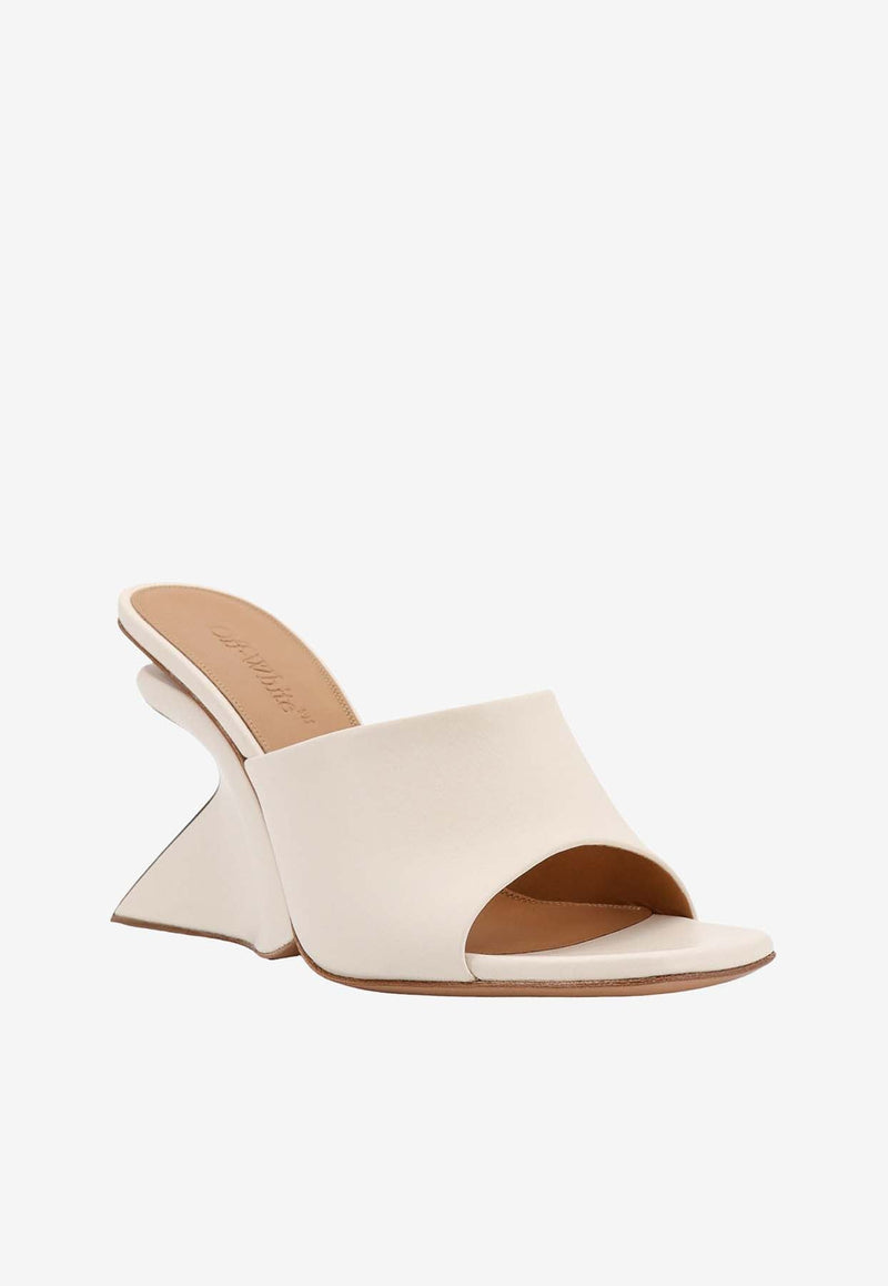 Jug 100 Leather Wedge Mules