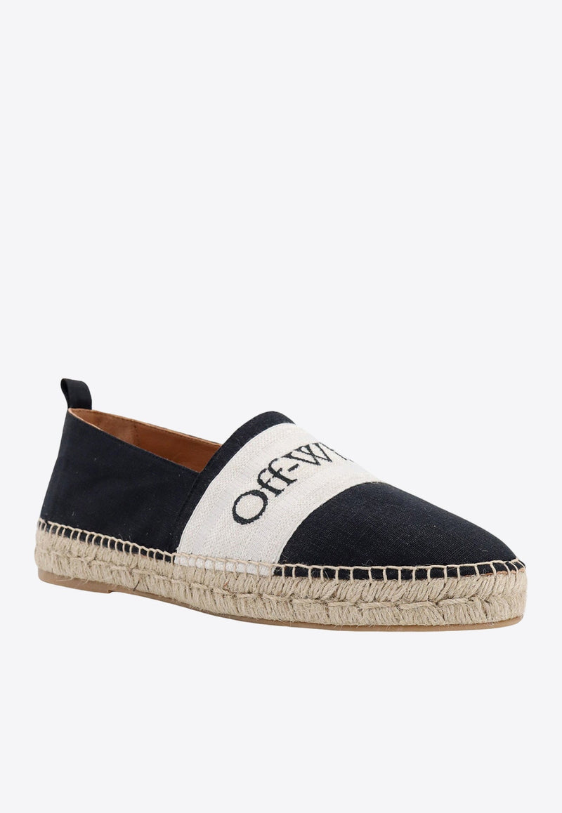 Bookish Espadrilles with Embroidered Logo