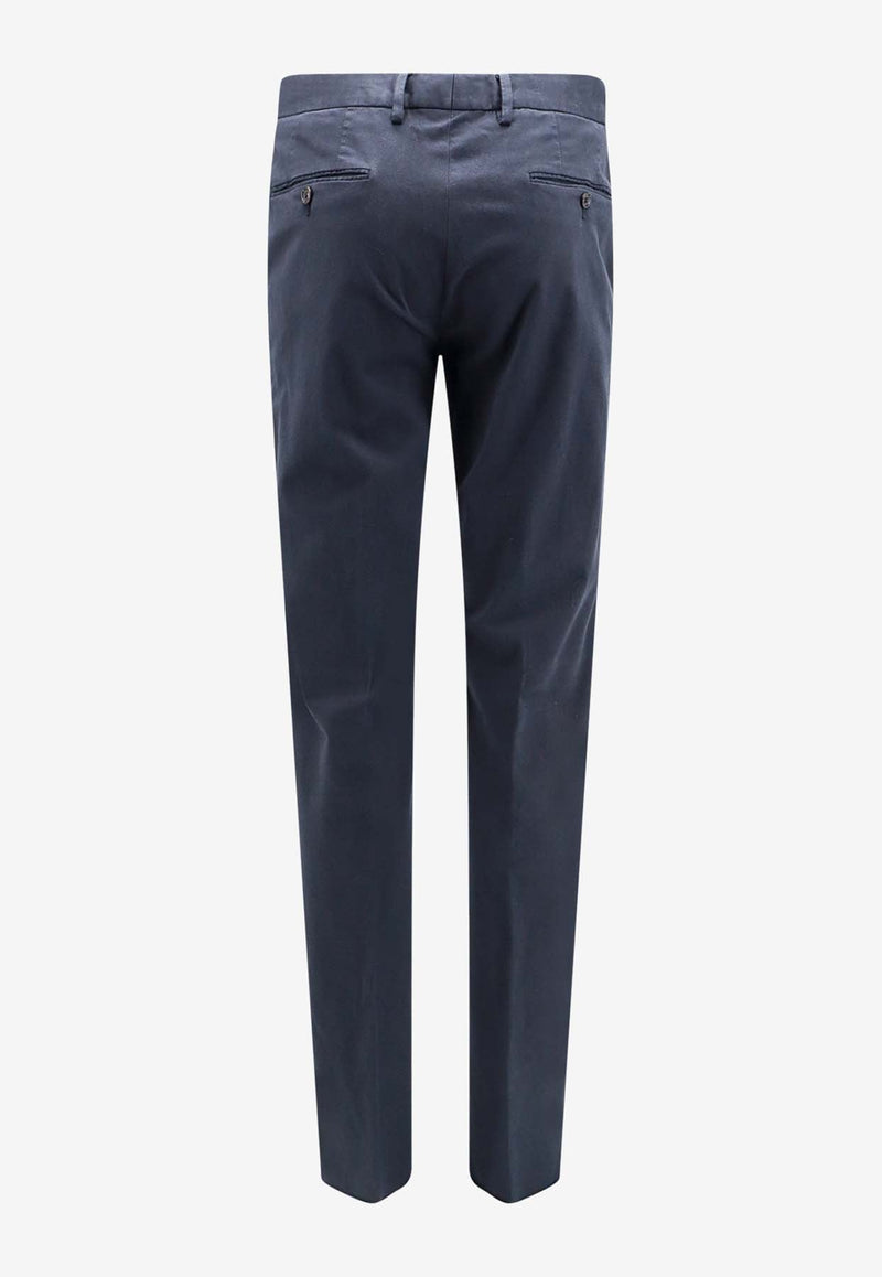 Straight-Leg Tailored Pants