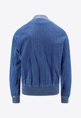 Chambre Denim Bomber Jacket