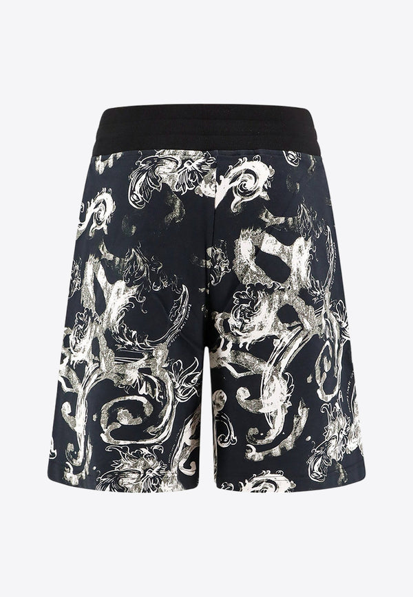 Chromo Couture Print Track Shorts