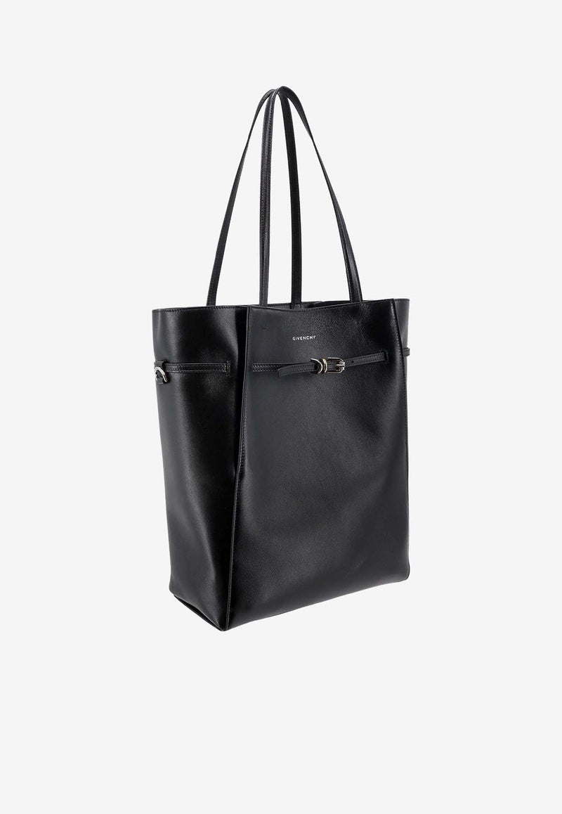 Medium Voyou Leather Tote Bag