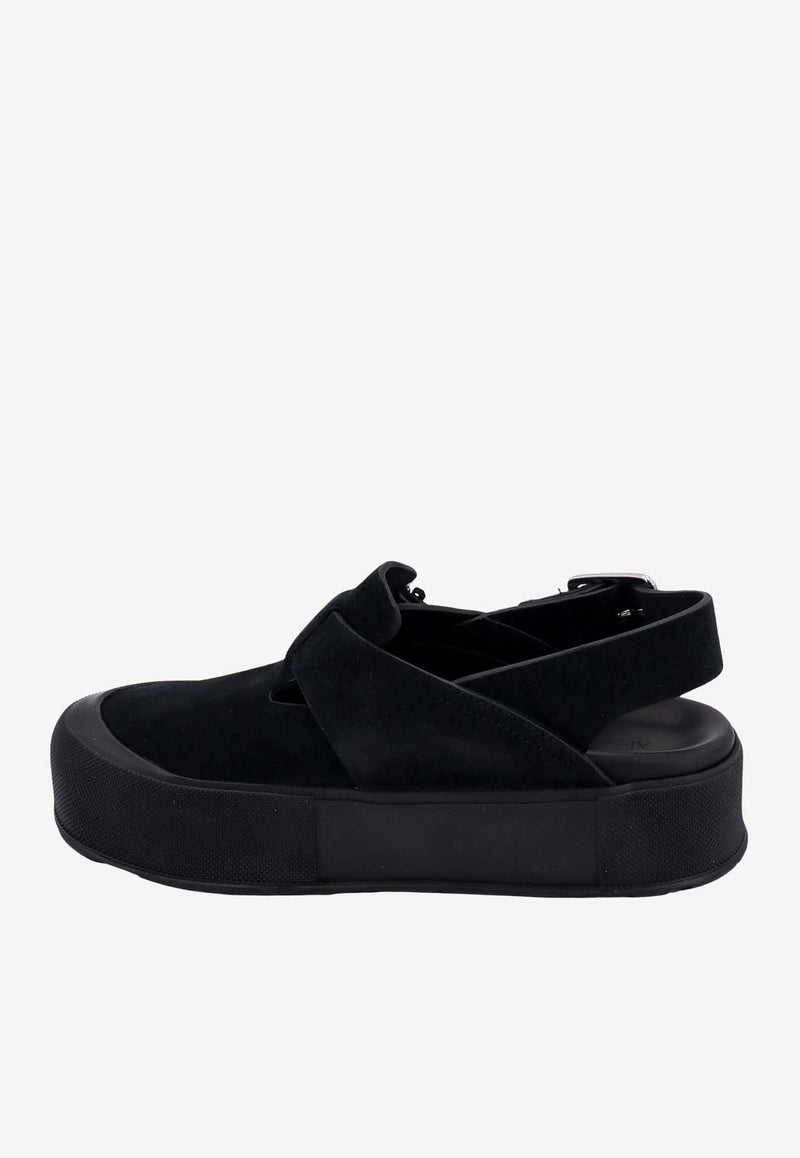 New Micmac Flatform Suede Sandals