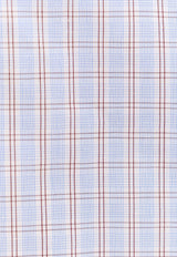 Logo Embroidered Check-Pattern Shirt
