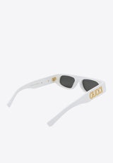 Rectangular Acetate Sunglasses